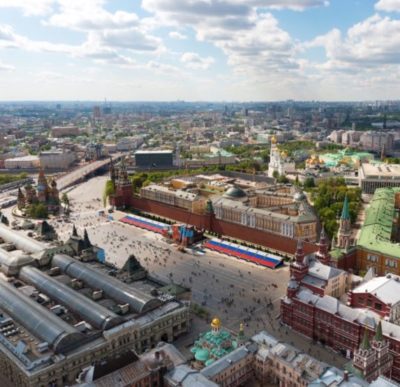 Die Sehenswurdigkeiten auf dem Roten Platz in Moskau