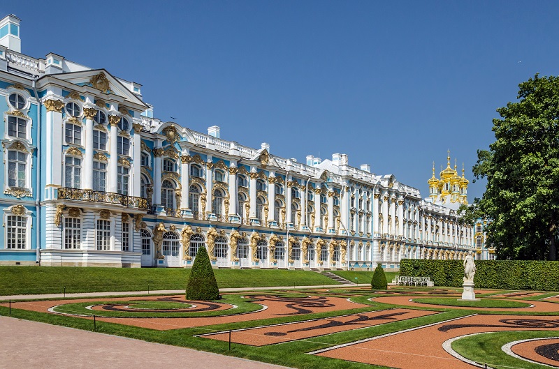 Der Katharinenpalast in St. Petersburg