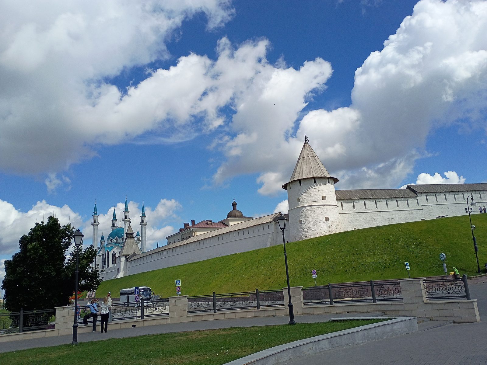 Der Kasaner Kreml, UNESCO-Weltkulturerbe, in Kasan, Russland