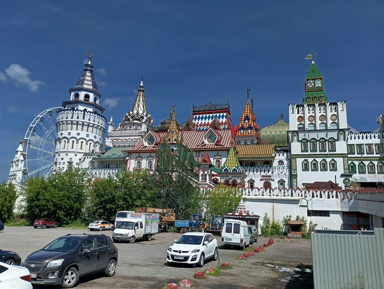 Der Kreml von Ismailowo in Moskau, auf Albertos Reise